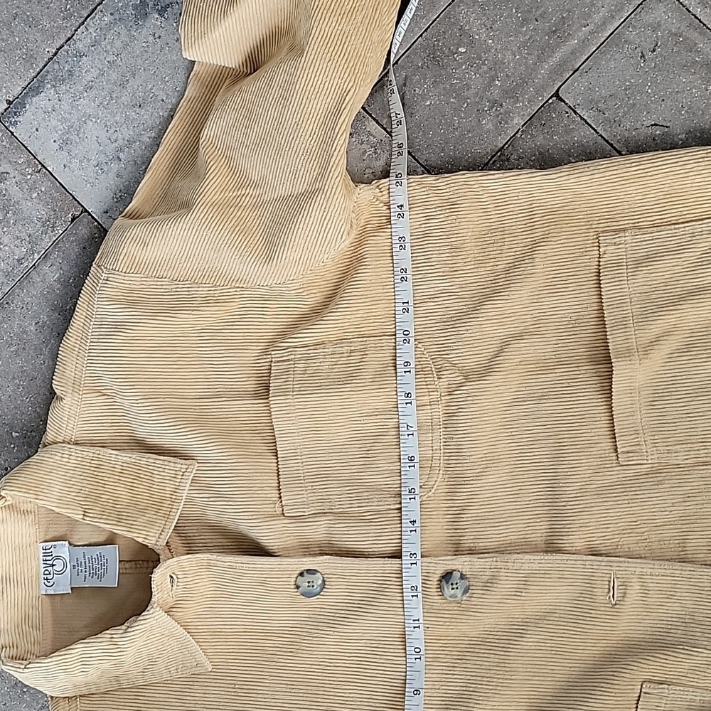 Cervelle Vintage Corduroy Barn Jacket Chore Coat Cotton Unisex Sz 1X - Picture 8 of 9